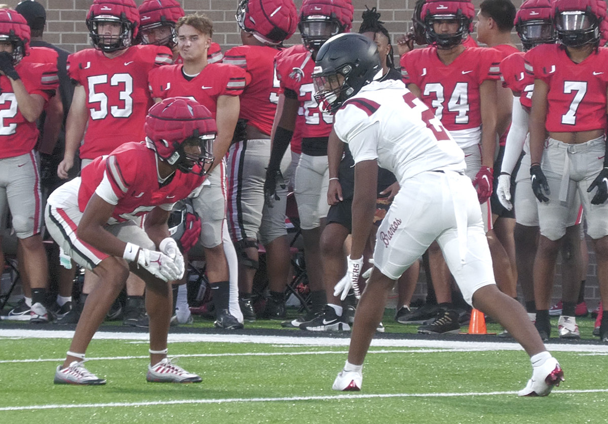 Devon Jordan (left) and Isaiah Mozee