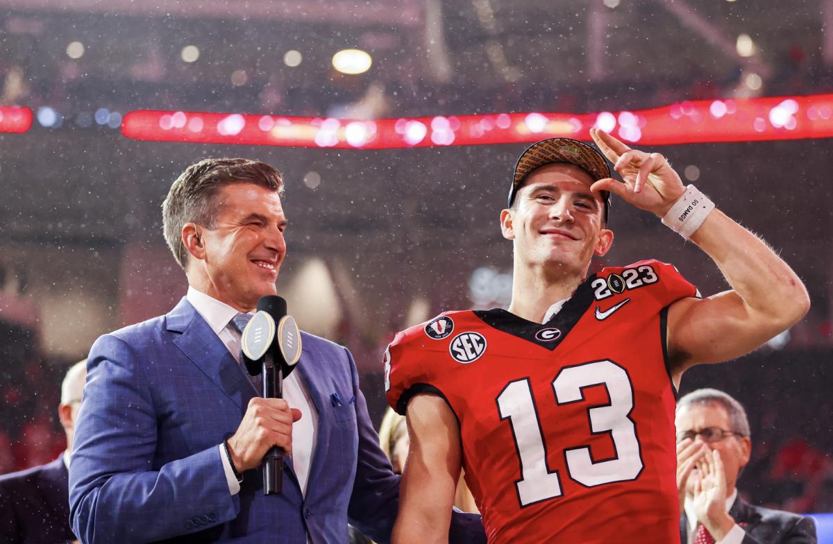 Stetson Bennett is the only quarterback in Georgia history to start fifteen games in a season and win a national championship (Photo by Tony Walsh)