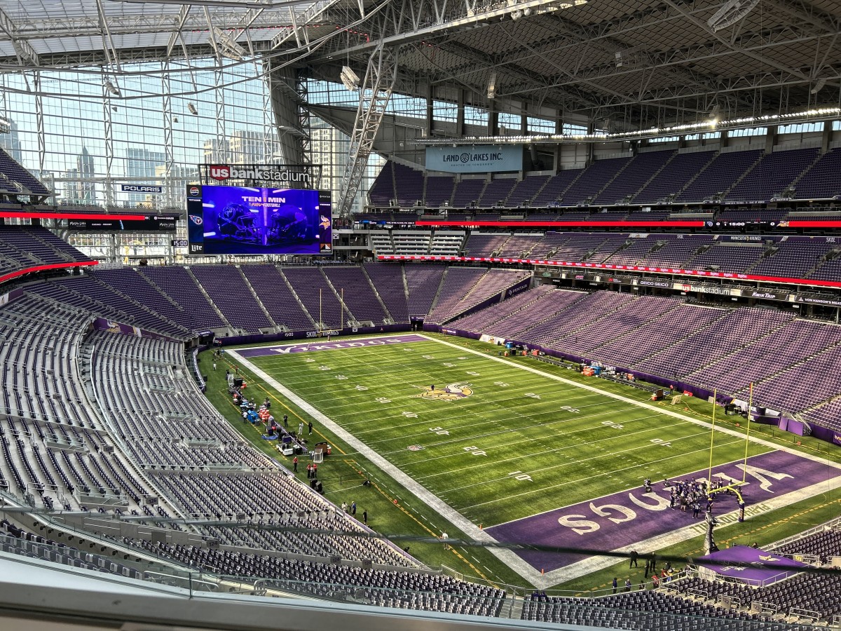 Gallery: Vikings take on Titans in preseason game at U.S. Bank Stadium