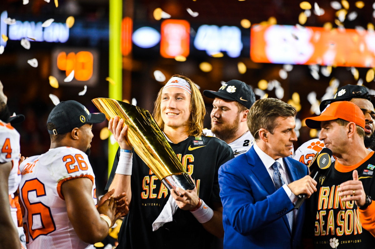Trevor Lawrence claims 2018 Clemson team is one of the GOATs Sports