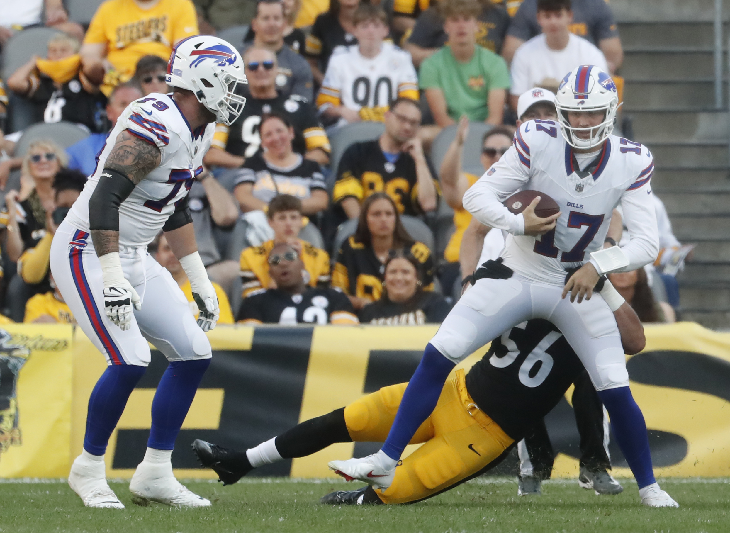 Stock up, stock down following the Bills' 27-15 preseason loss to the  Steelers