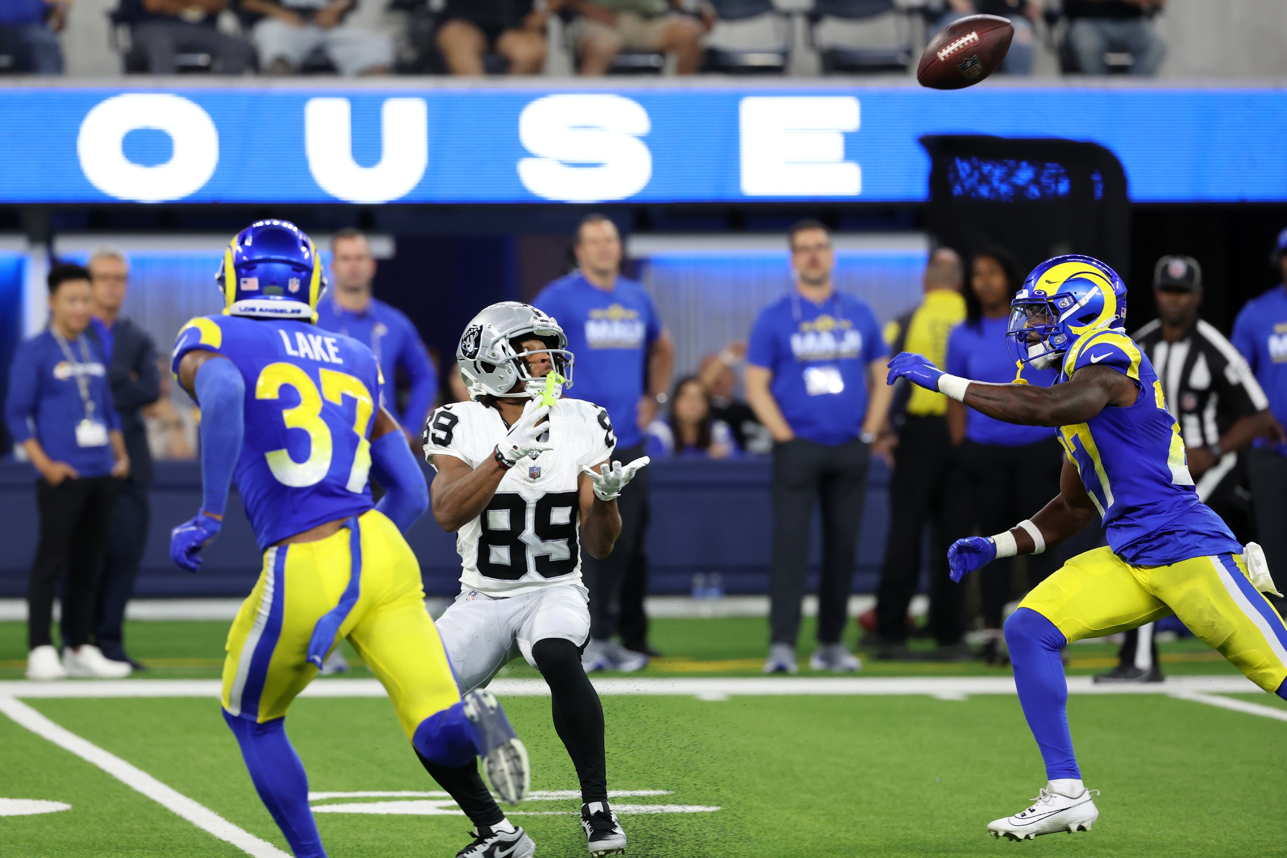 The Las Vegas Raiders' WR depth was on display in preseason win