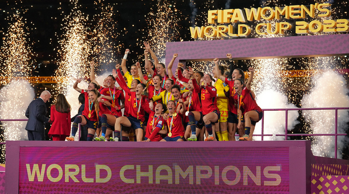 What is the official logo for the Women's World Cup 2023 and who