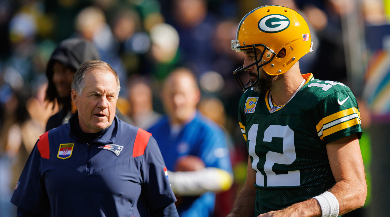 Bill Belichick not aware of any Patriots pursuit of Aaron Rodgers