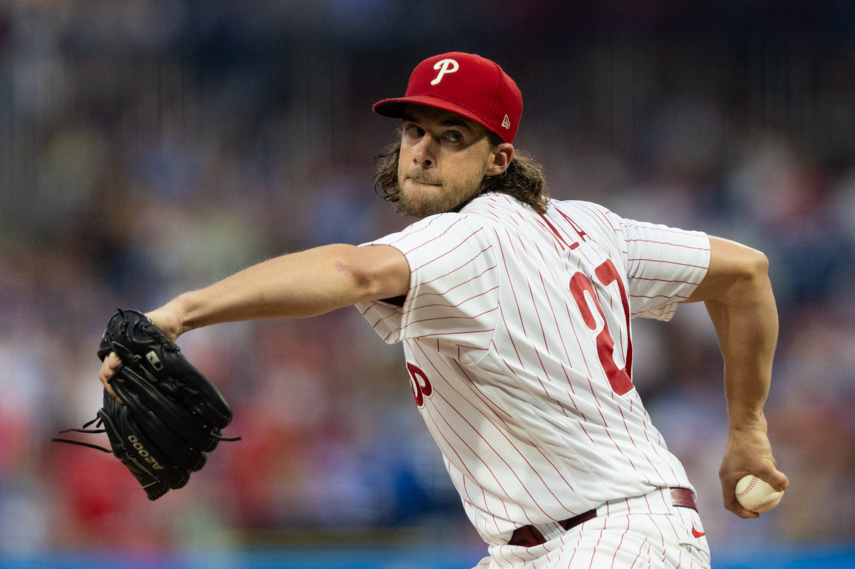 Philadelphia Phillies Vs Houston Astros On The Mound Aaron Nola vs