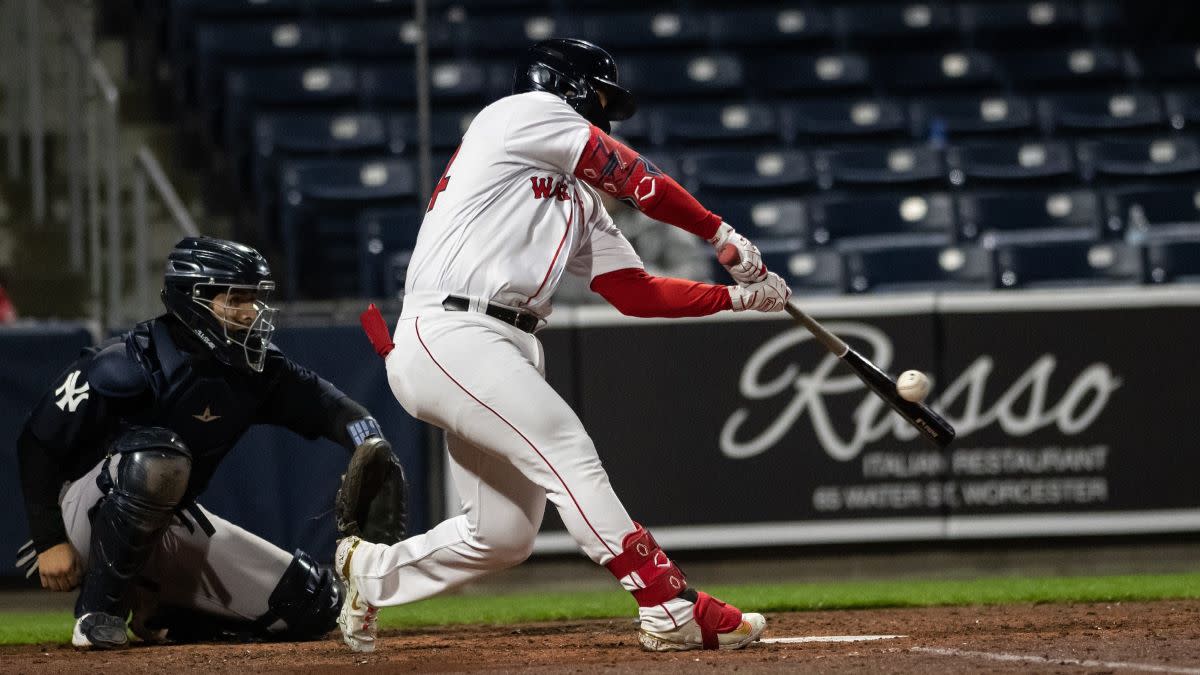 Red Sox outfield prospect Wilyer Abreu homers three times for