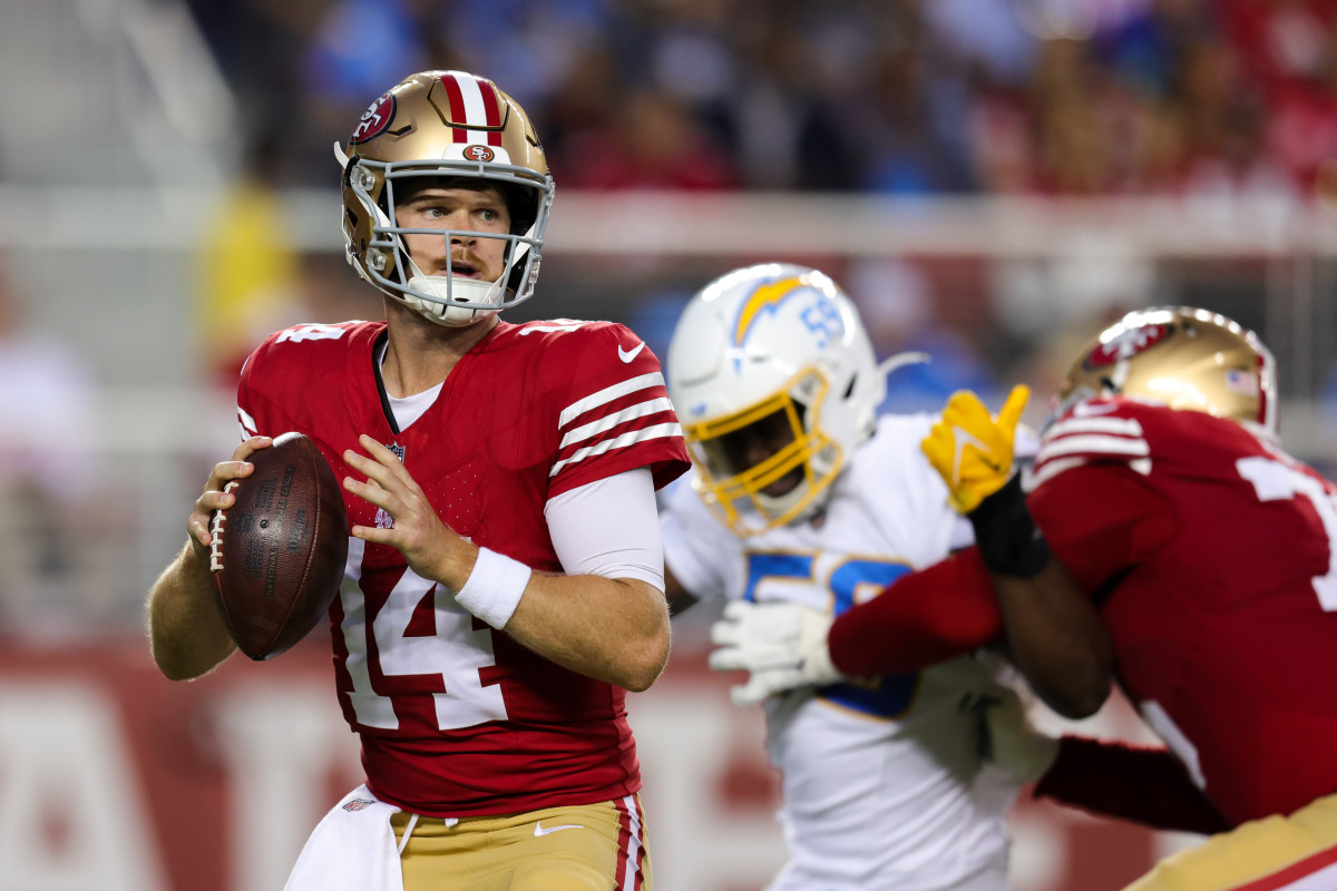 Sam Darnold and Brandon Allen struggle in 49ers 23-12 loss to Chargers