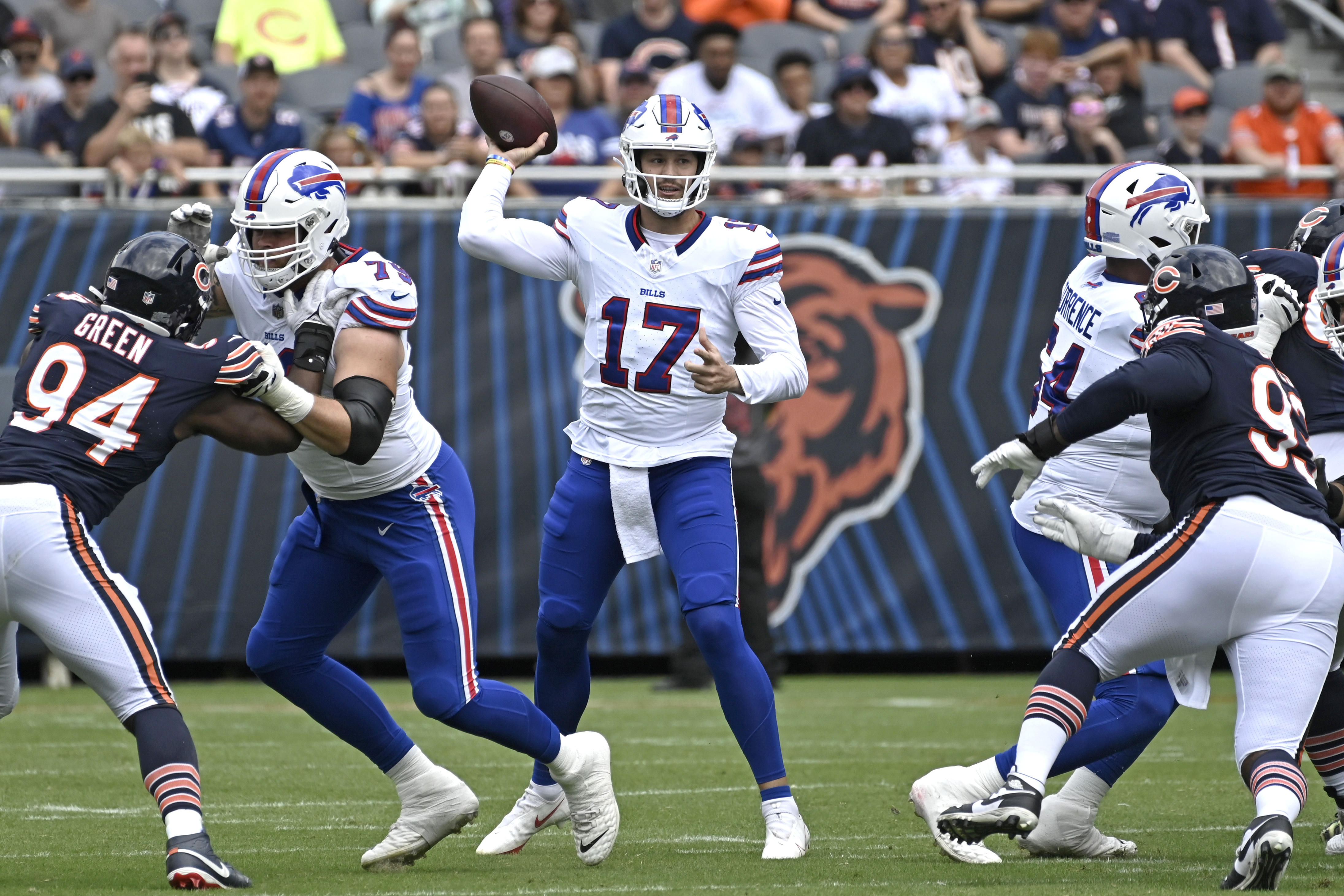 Live blog: Bills vs. Bears