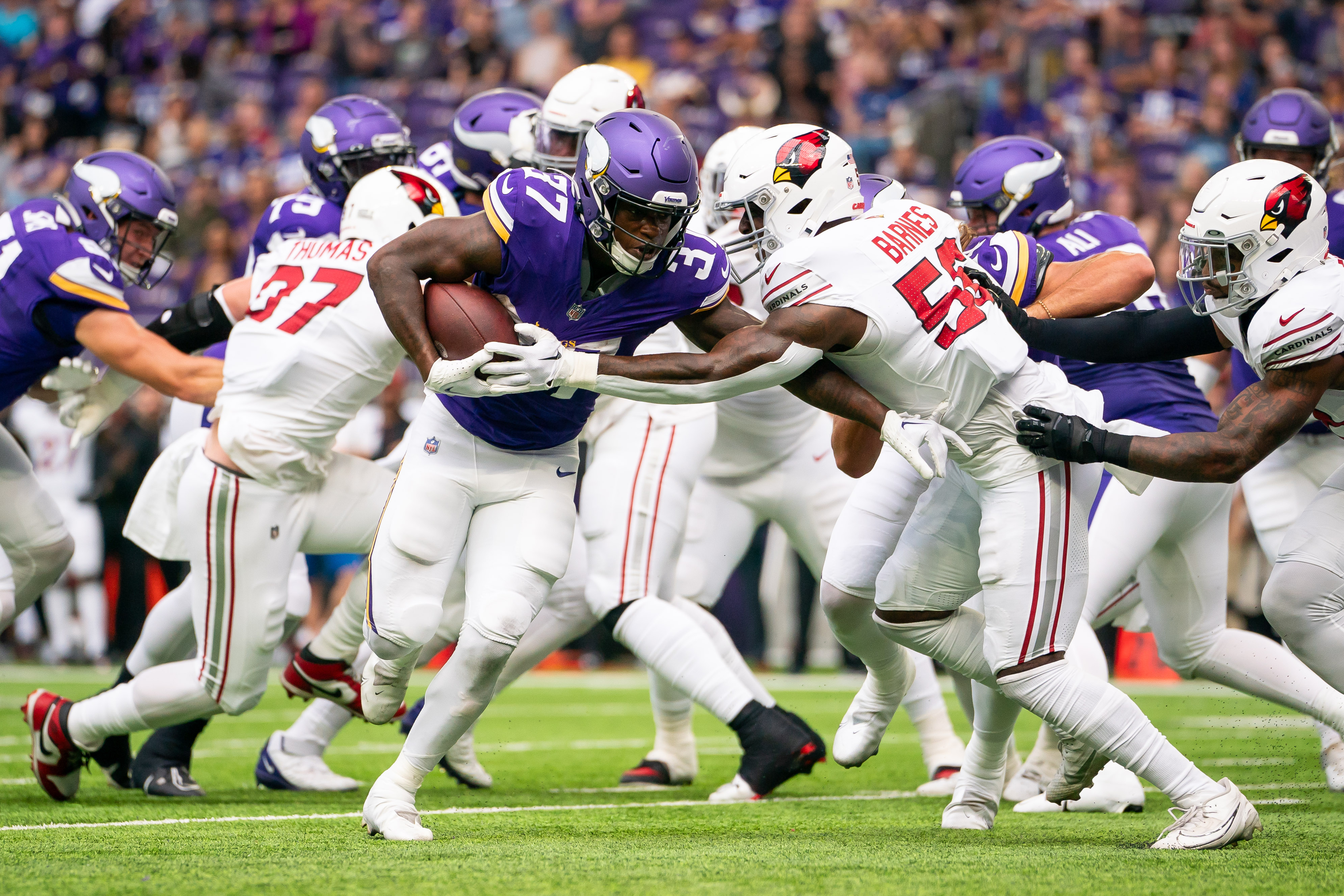 Vikings lose final preseason game to Cardinals