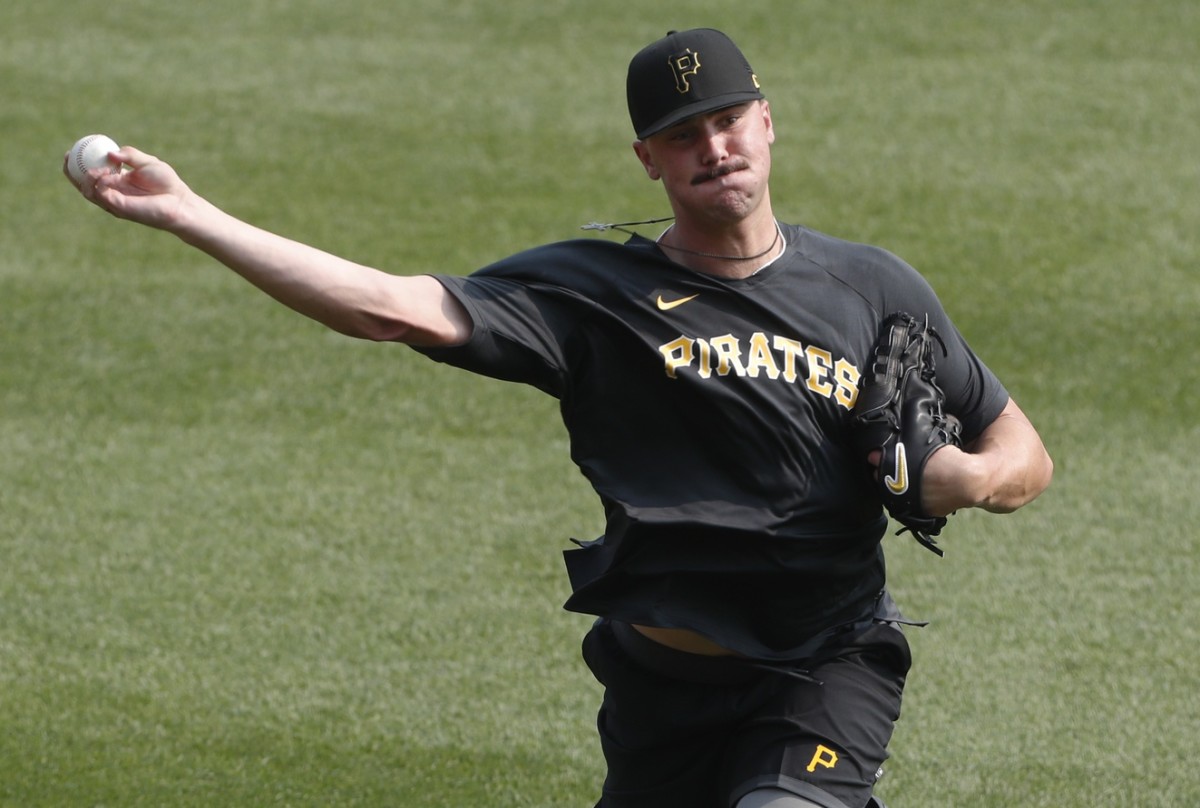 Pittsburgh Pirates Top Prospect Paul Skenes Struggles In Double A Debut Fastball 