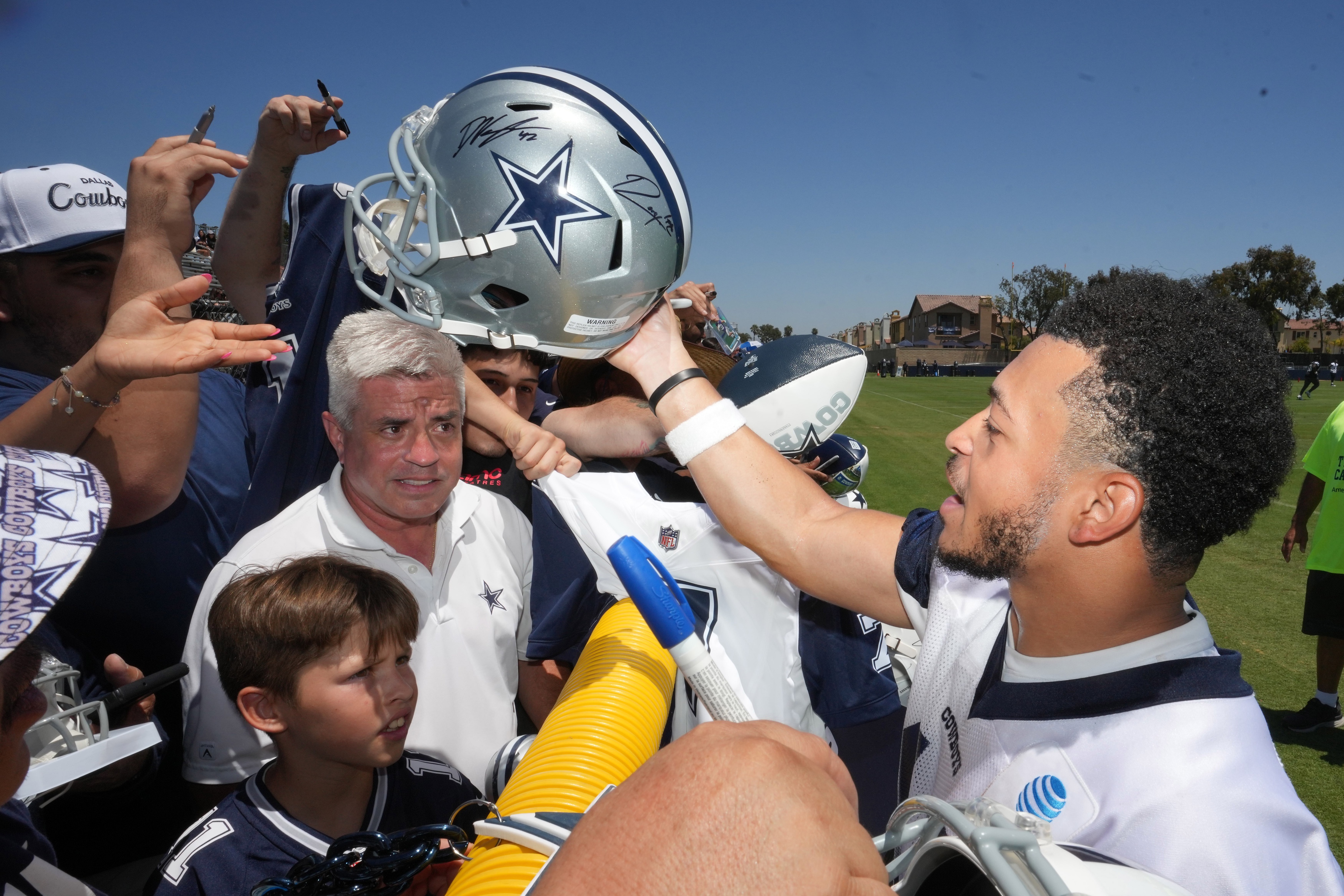 The Dallas Cowboys draft Round Rock's Deuce Vaughn, son of team scout