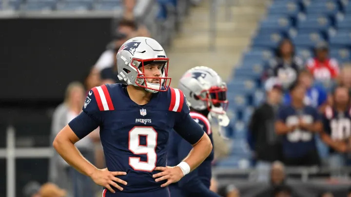 Patriots punter Bryce Baringer.