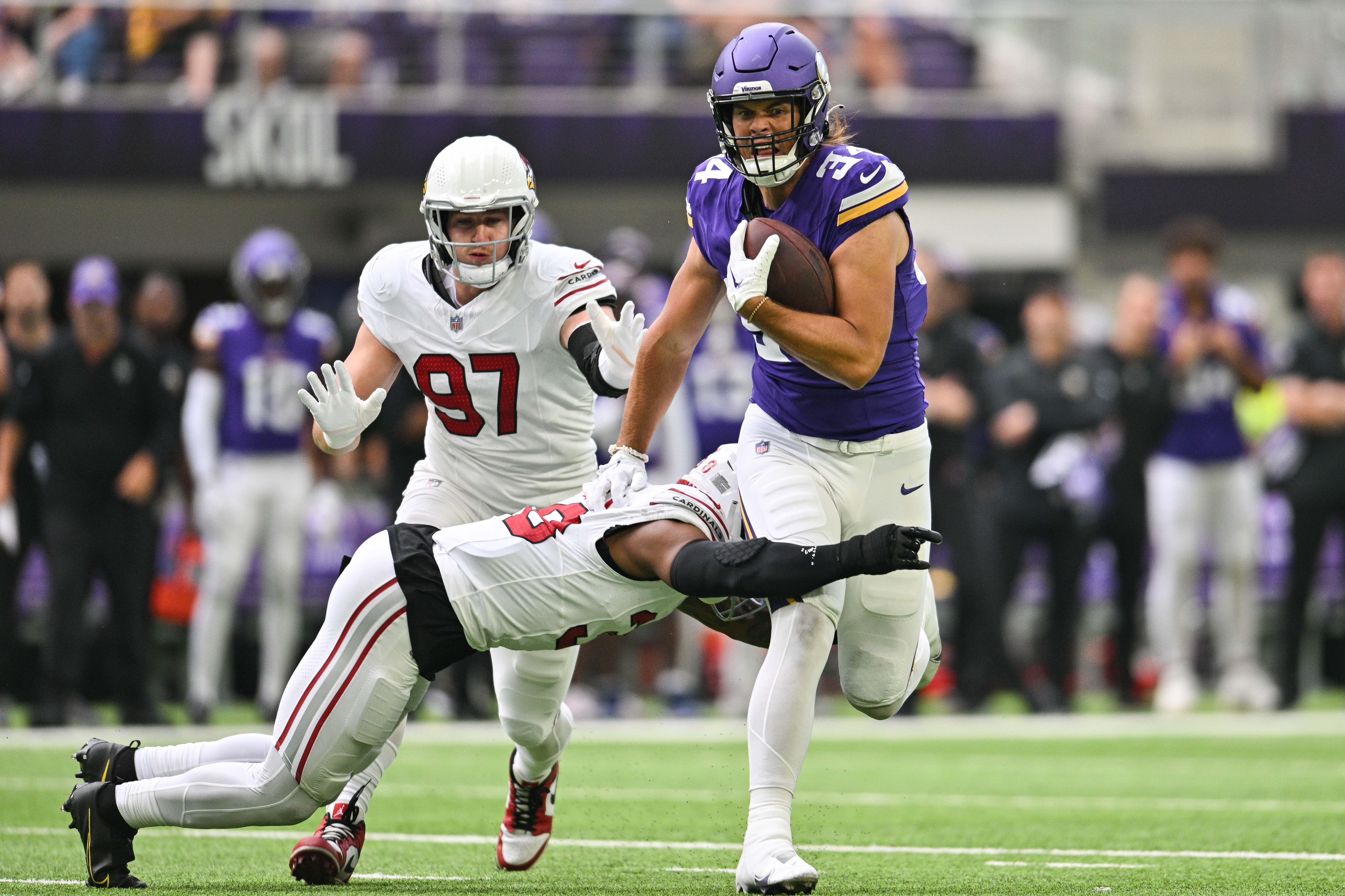 Vikings' initial 53-man roster for the 2021 season