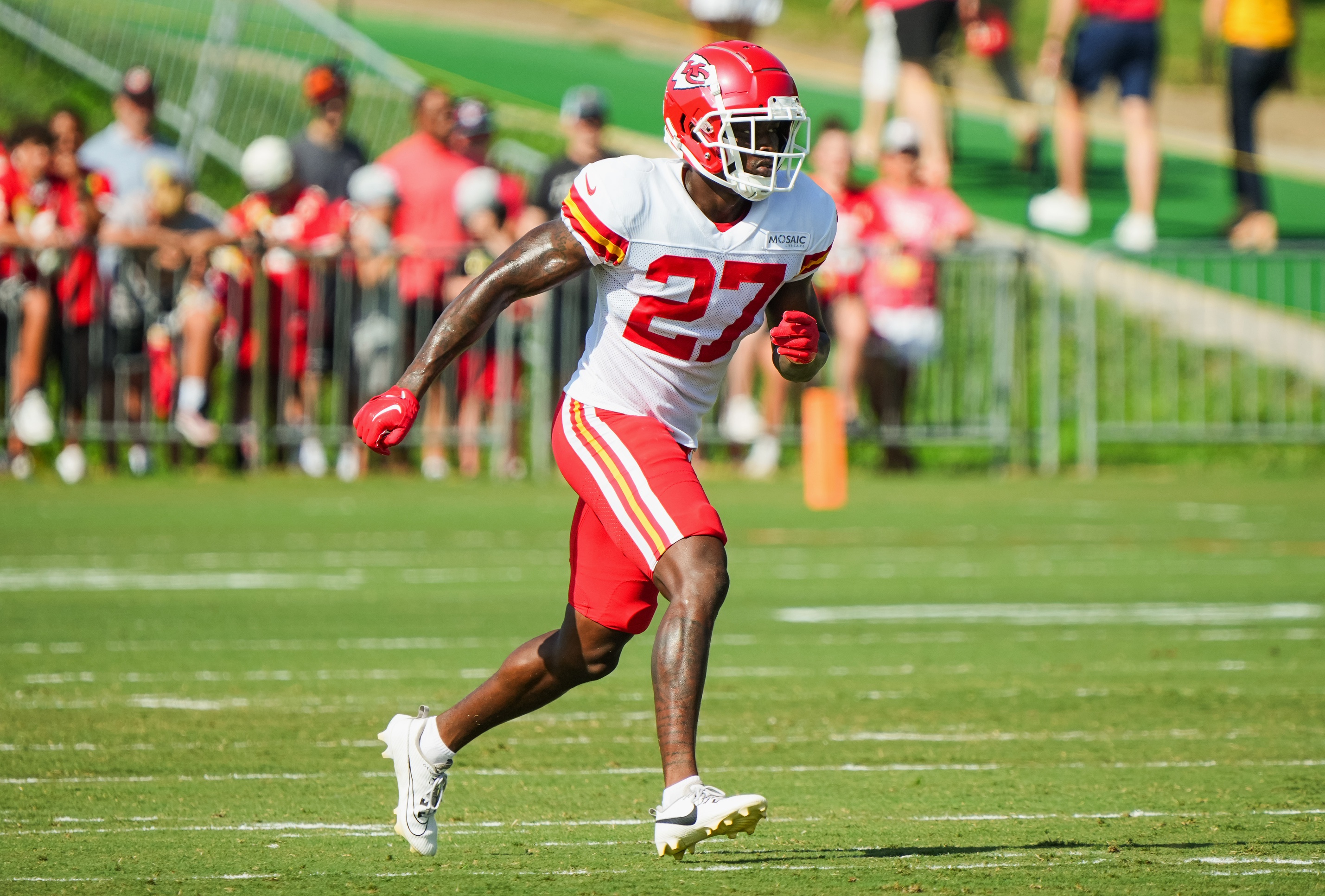 Chiefs defensive back Chamarri Conner