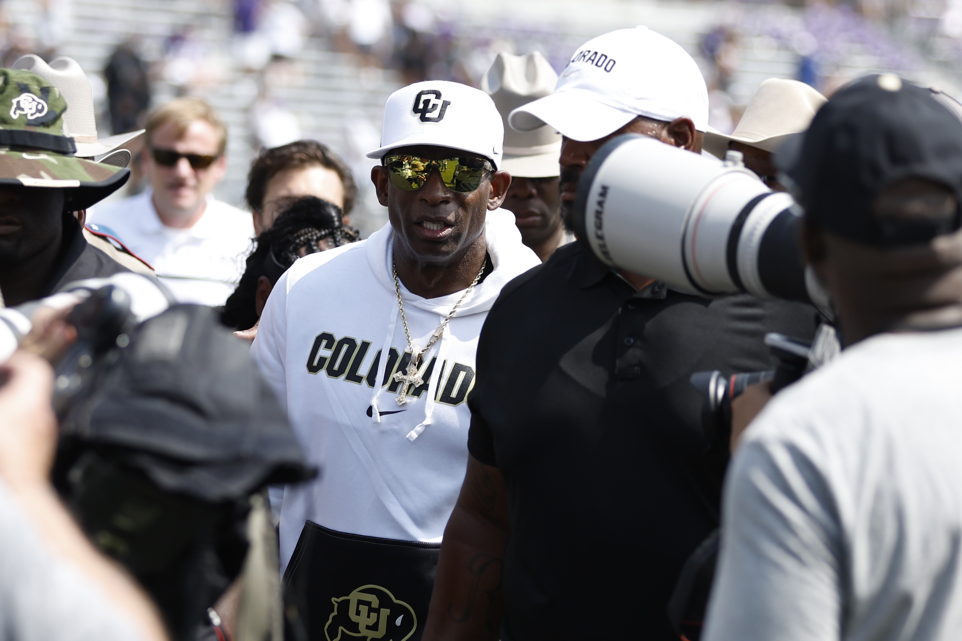 Deion Sanders on Colorado's win vs. TCU: It was a phenomenal moment I'll  never forget., UNDISPUTED