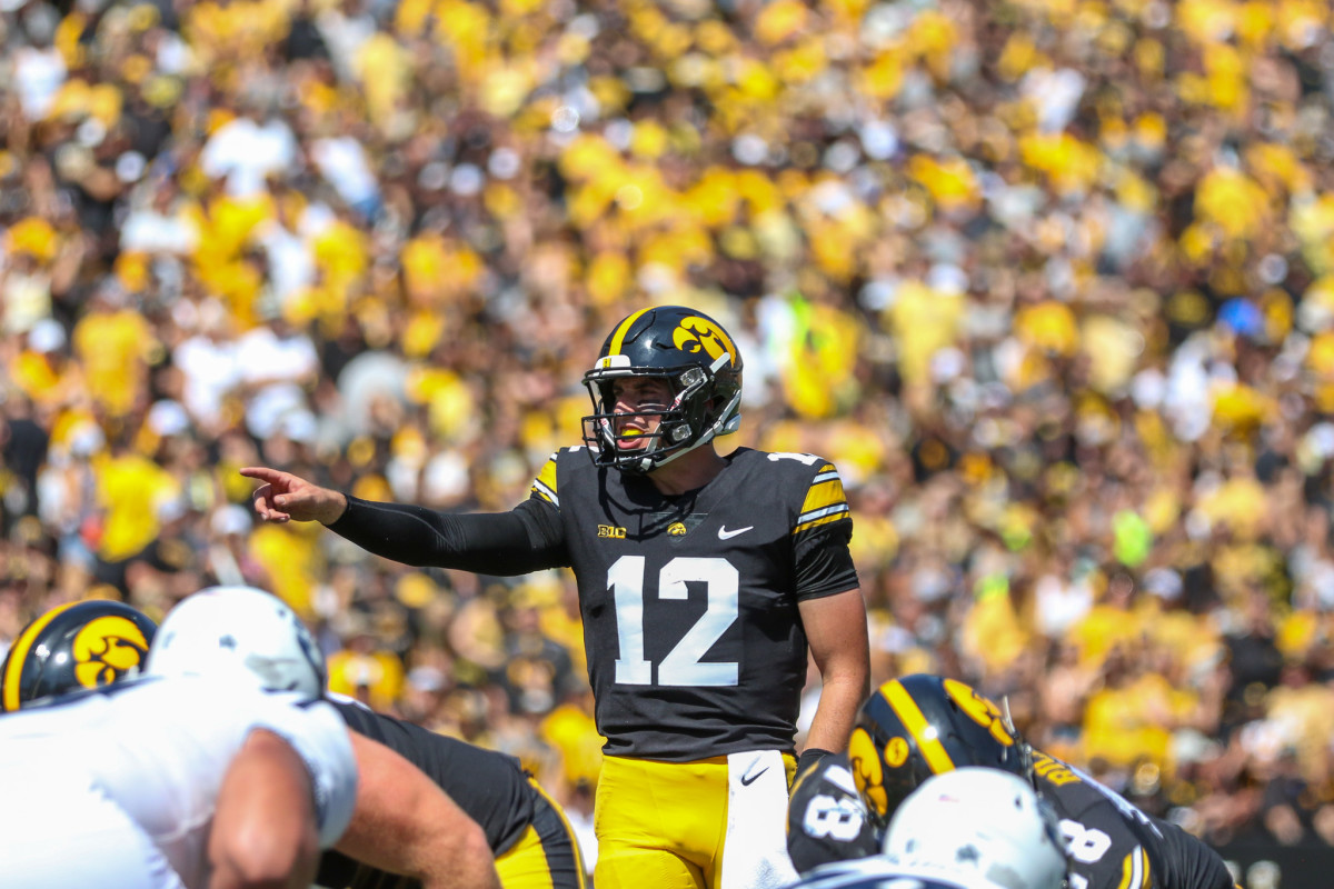 Iowa Football: A look at the Hawkeyes' helmets through the years