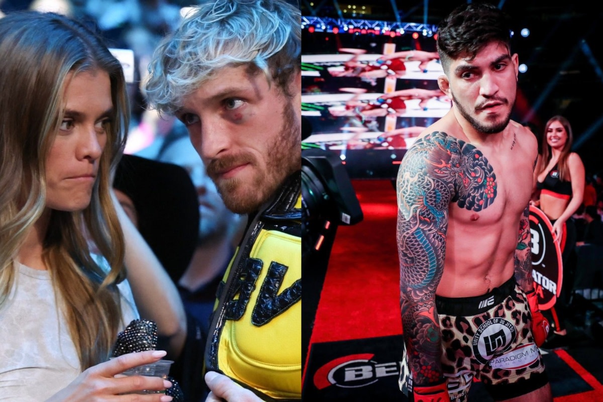 Nina Agdal, the fiancée of Logan Paul, is suing Bellator MMA fighter Dillon Danis.