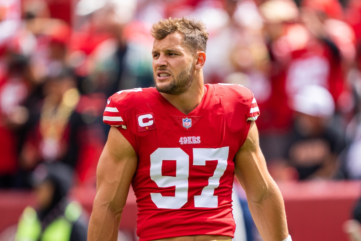 Will Nick Bosa play in Week 1 vs. Steelers? Gameday updates for