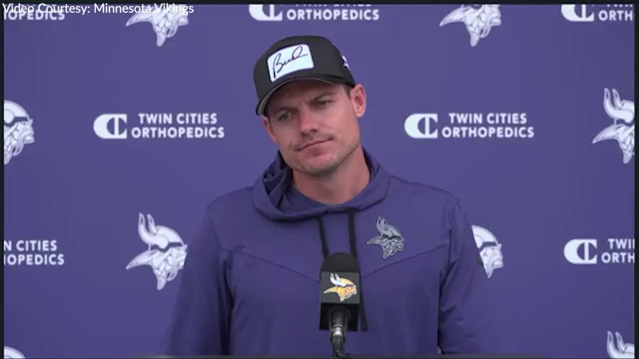 Vikings coach O'Connell thrilled with his defense after rough start to  season -  5 Eyewitness News