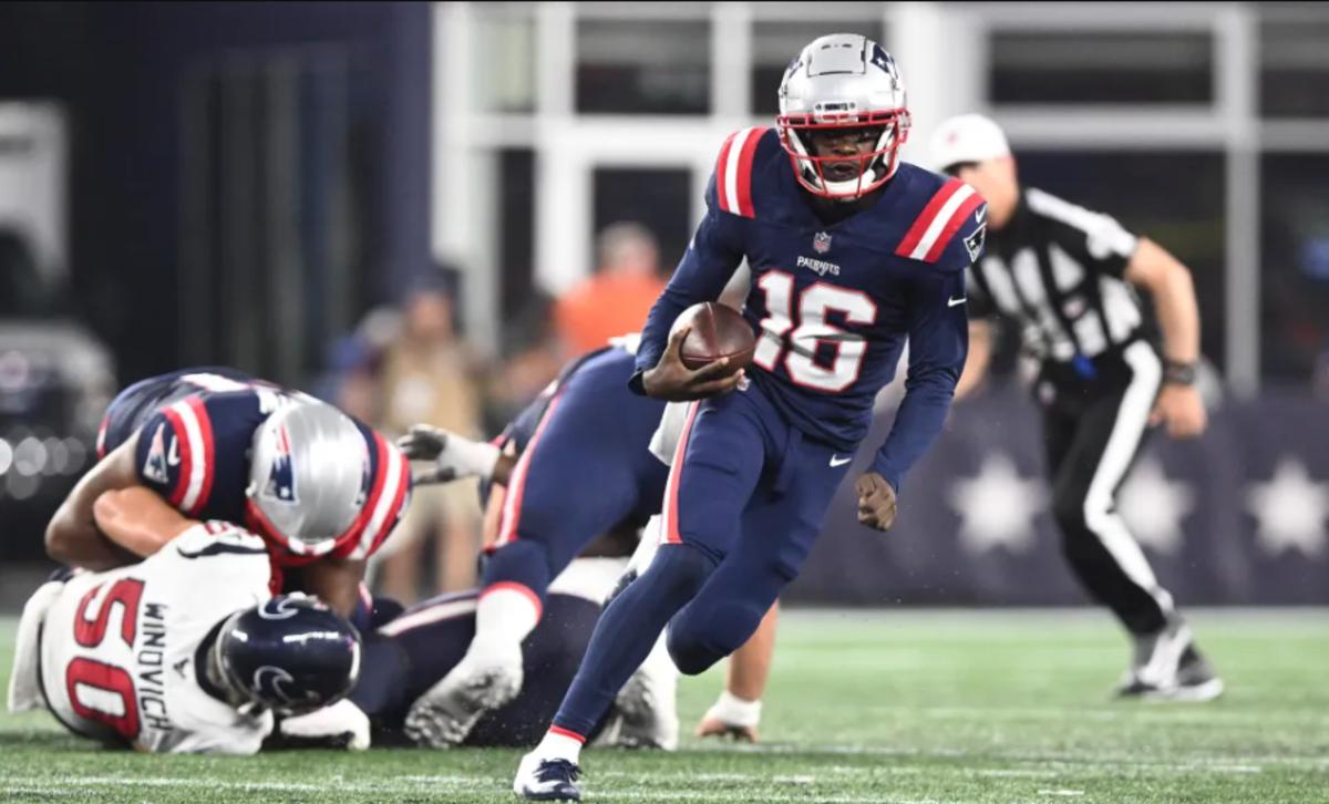 New England Patriots Chasing Malik Cunningham, Catching Philadelphia  Eagles' Jalen Hurts? - Sports Illustrated New England Patriots News,  Analysis and More