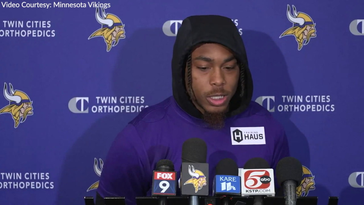 Vikings star Justin Jefferson downplays contract talks: 'My focus is on  playing football'