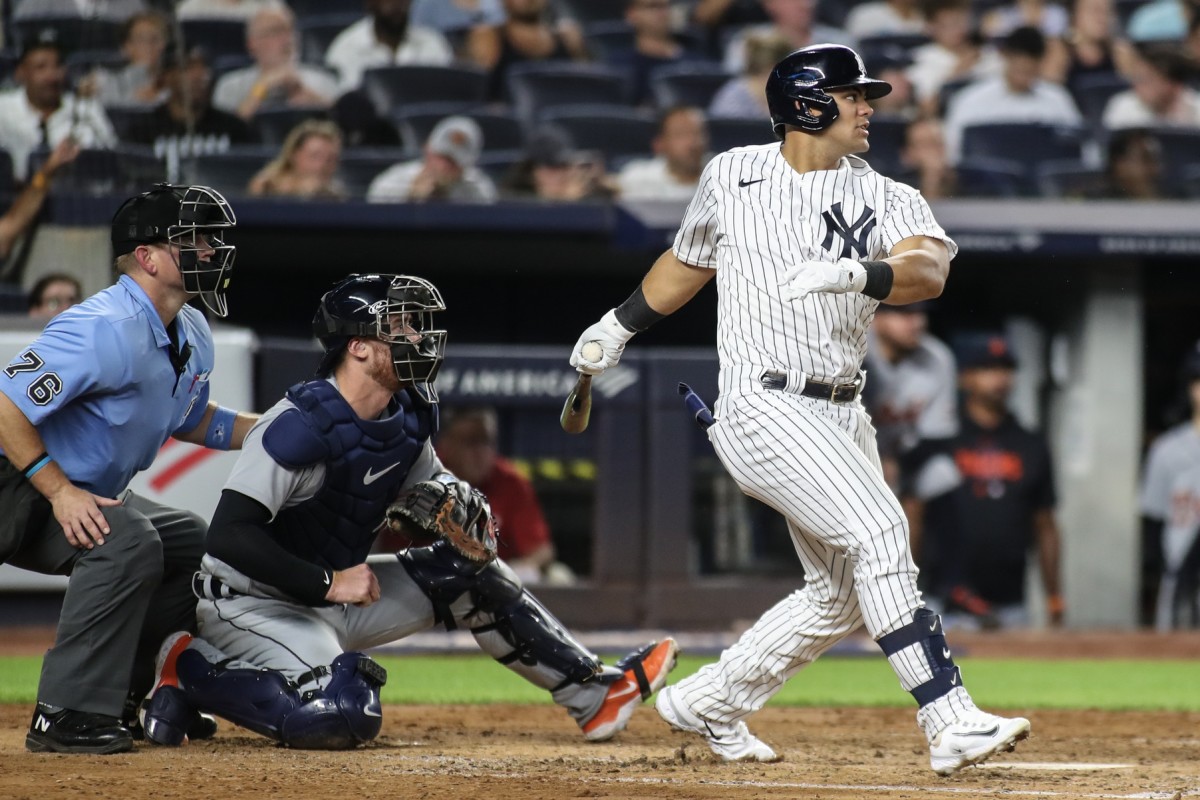 Jasson Domínguez: Yankees Rookie Blasts His Way Into Franchise Record Book  in MLB Debut - Sports Illustrated