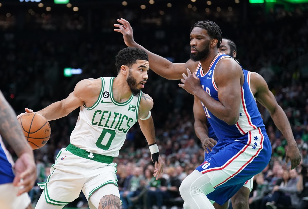 Sixers' Joel Embiid, Tyrese Maxey Work Out With Celtics Star - Sports ...