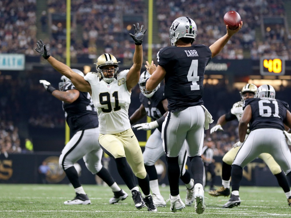 How Derek Carr Has Performed In NFL Season Openers - Sports Illustrated New  Orleans Saints News, Analysis and More