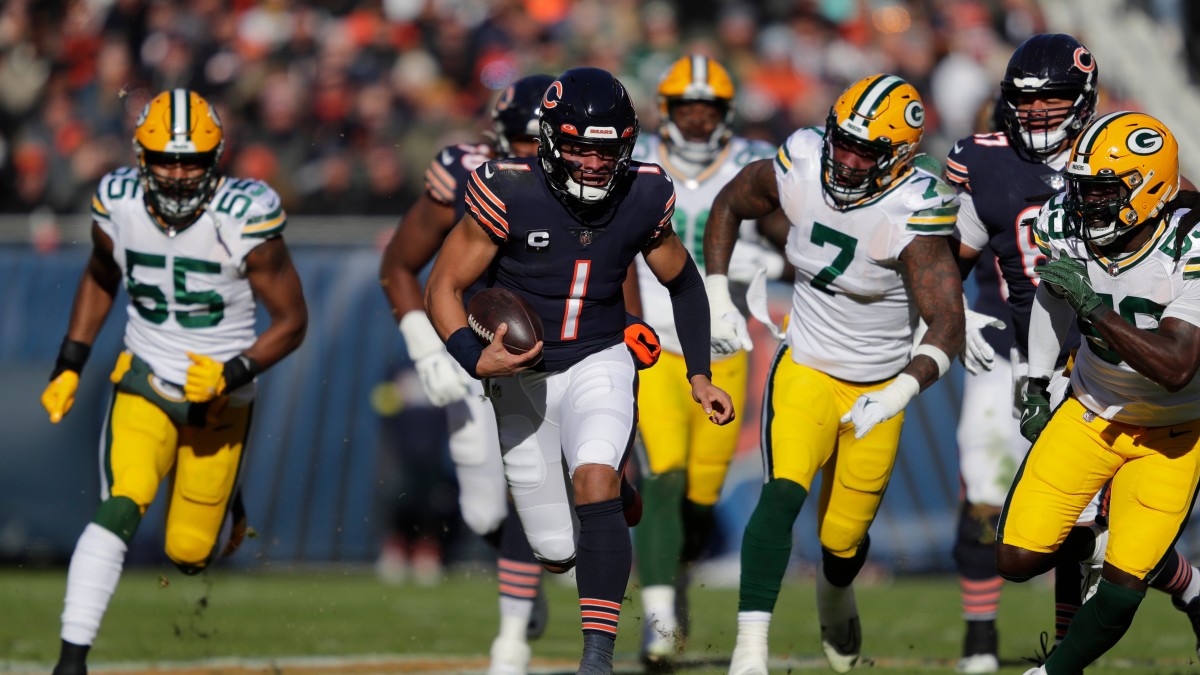 Fields' status for Bears still in question with Packers next