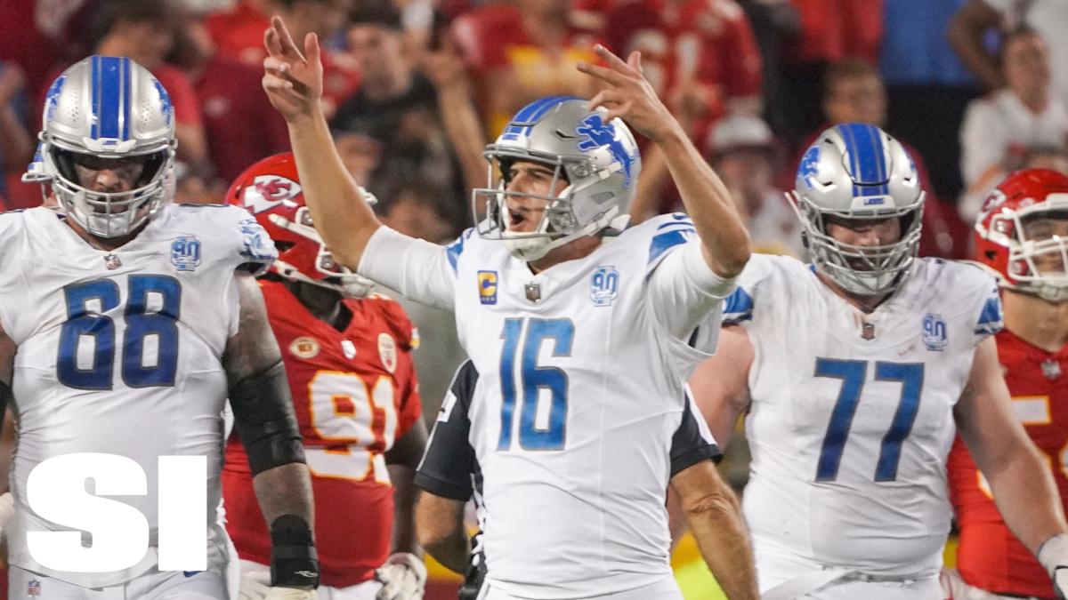 NFL season opener: Detroit Lions shock reigning Super Bowl champion Kansas  City Chiefs