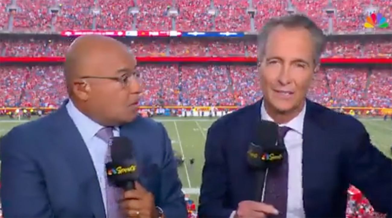 NFL fans left confused after NBC puts microphones on Aidan