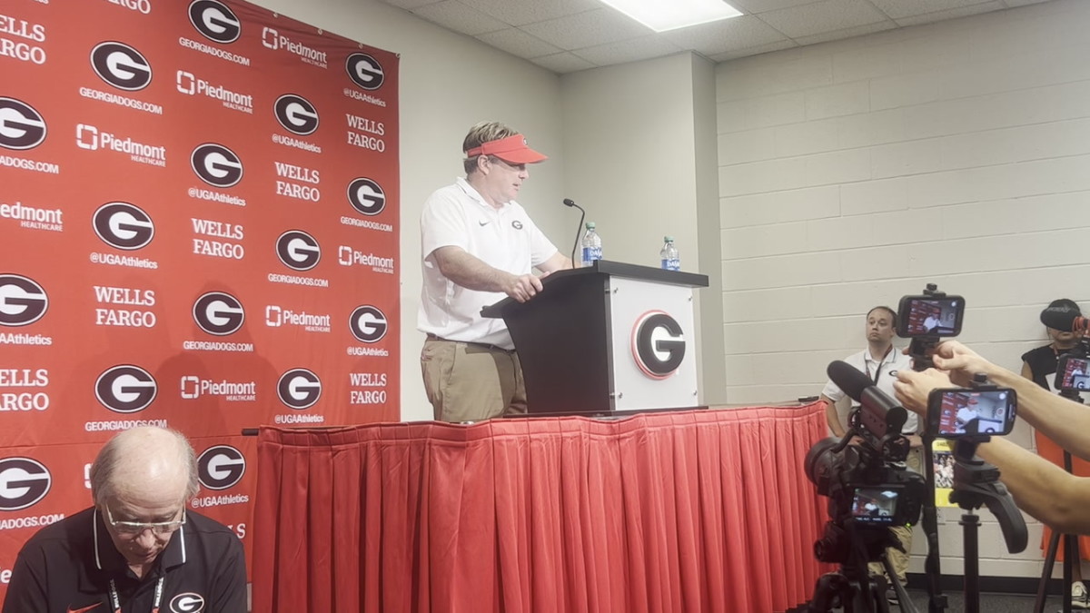 Georgia Football Head Coach Kirby Smart Post Game Press Conference ...