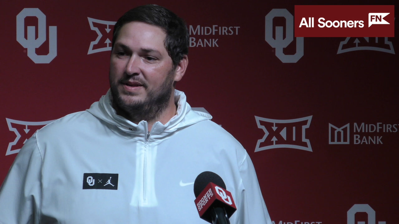 WATCH: Oklahoma Offensive Coordinator Jeff Lebby Postgame Interview ...