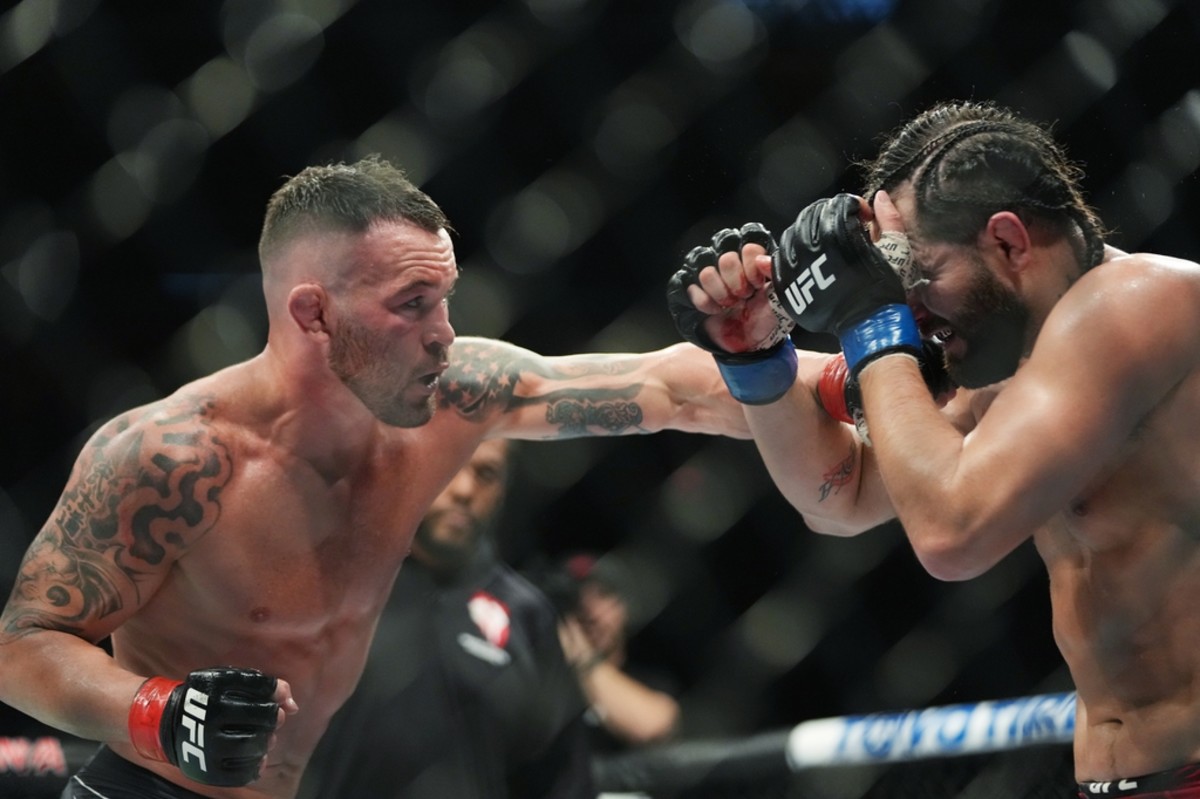 Colby Covington fighting Jorge Masvidal.