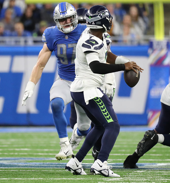 The unofficial first look at CJ Gardner Johnson in a Lions jersey