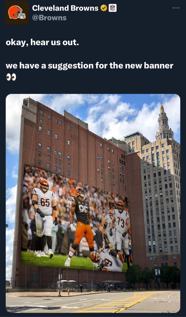 Cincinnati TV Station Takes Shot at Baker Mayfield, Cleveland Affiliate  Responds - Sports Illustrated Cincinnati Bengals News, Analysis and More