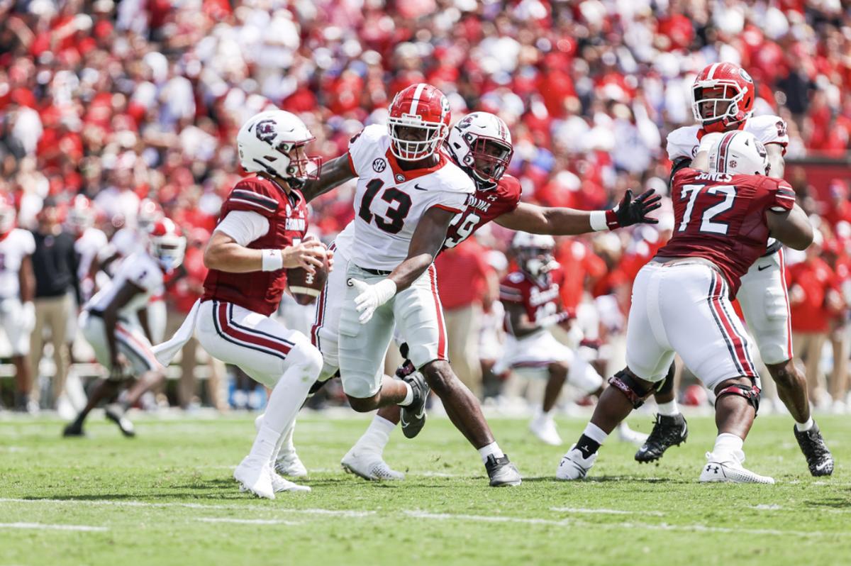 Bulldogs Football Betting Line vs South Carolina Gamecocks