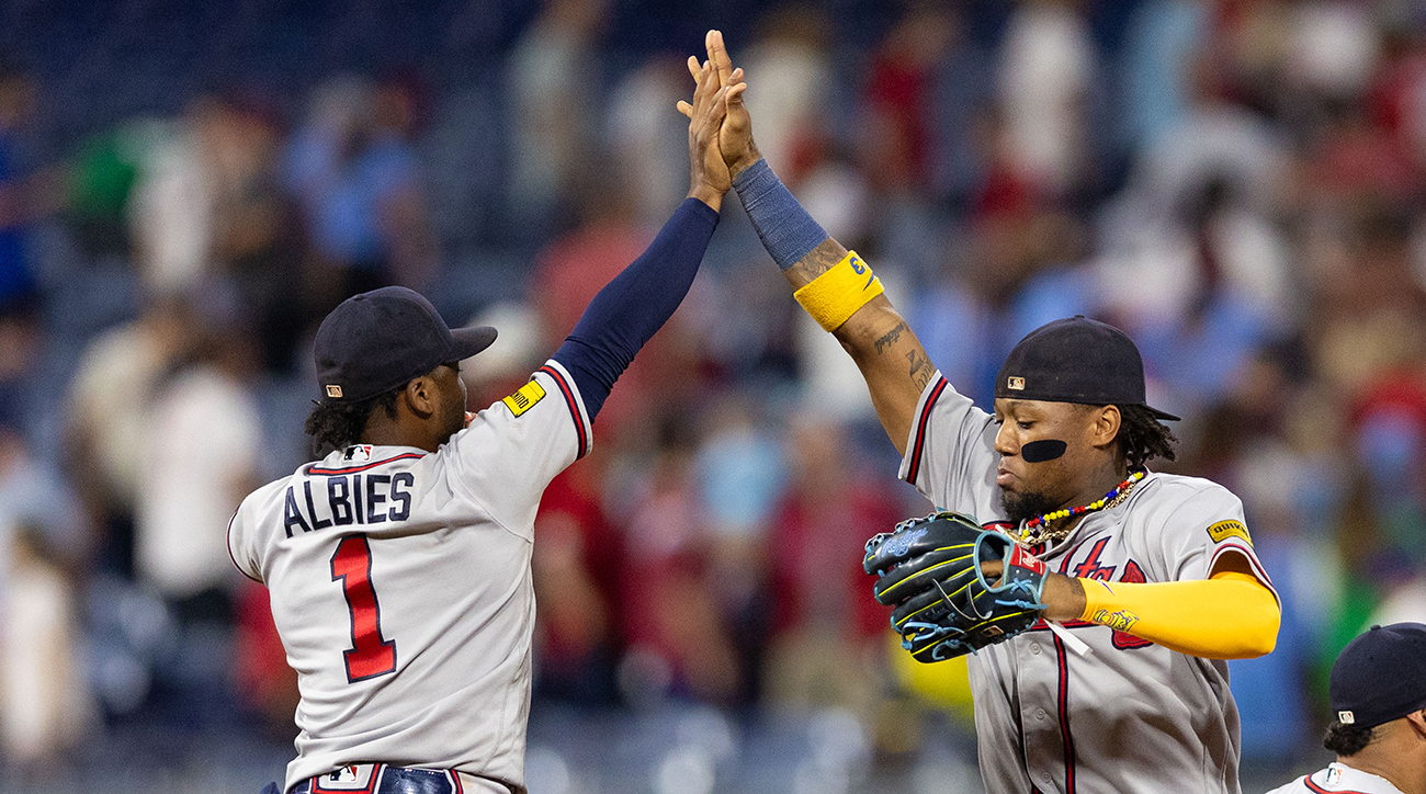 Ronald Acuna Jr. hits Phillies fans with savage celly after Braves' NL East-clinching  win