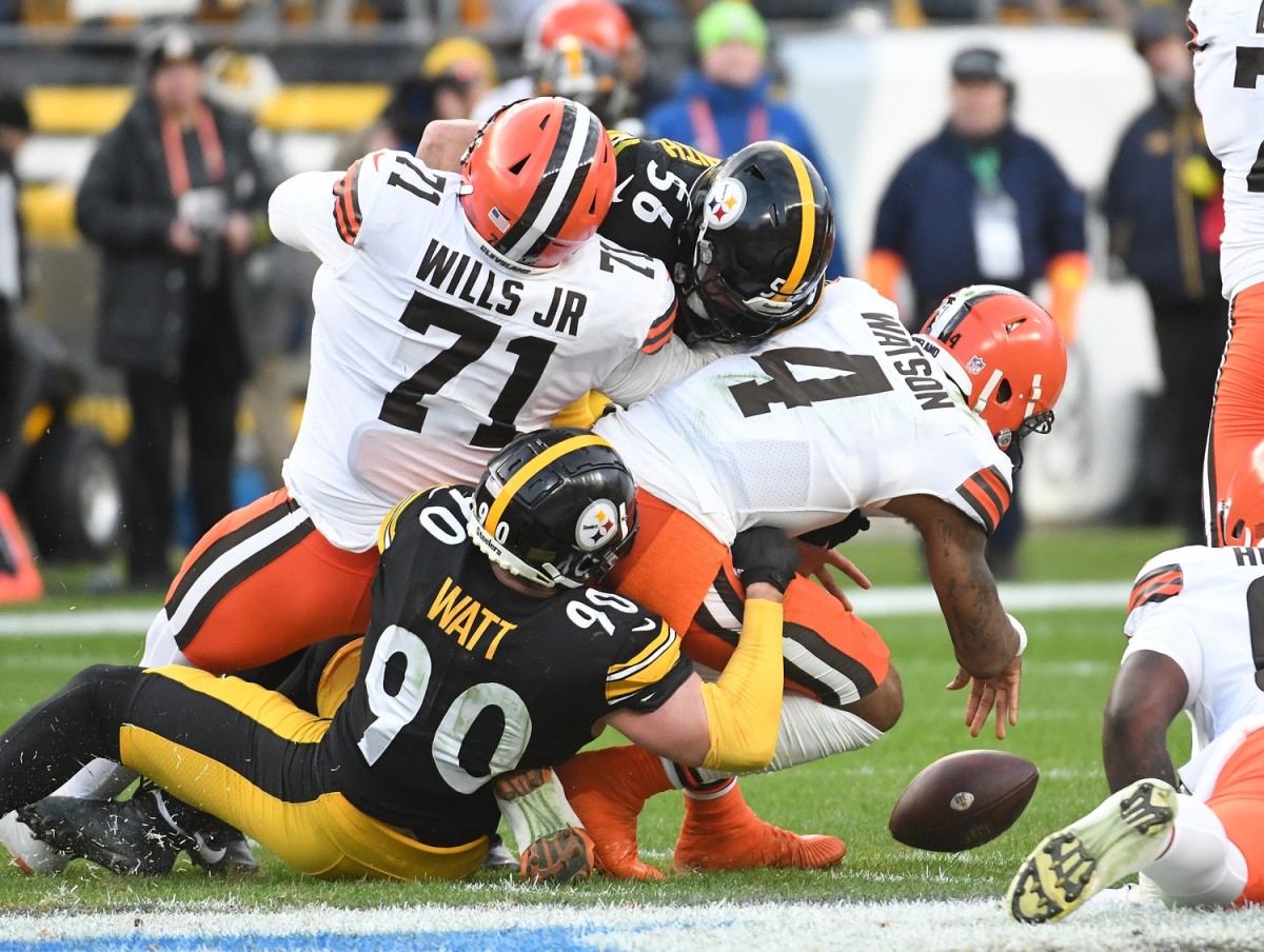 What time is the Cleveland Browns vs. Pittsburgh Steelers game