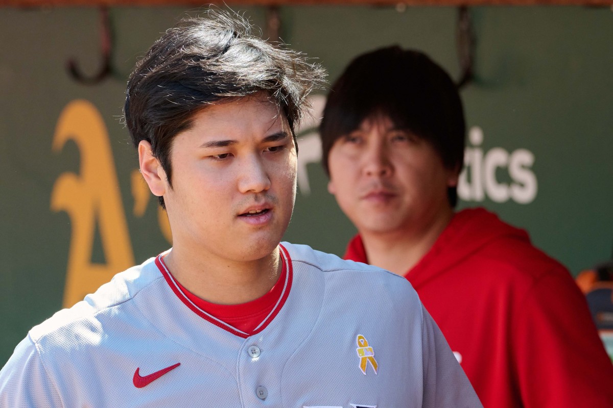 Shohei Ohtani remains out of Angels' lineup, might play Thursday – Orange  County Register