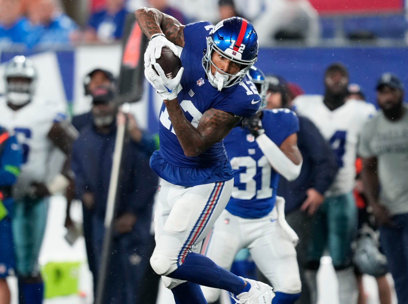 Giants TE Darren Waller (hamstring) questionable vs. Cowboys