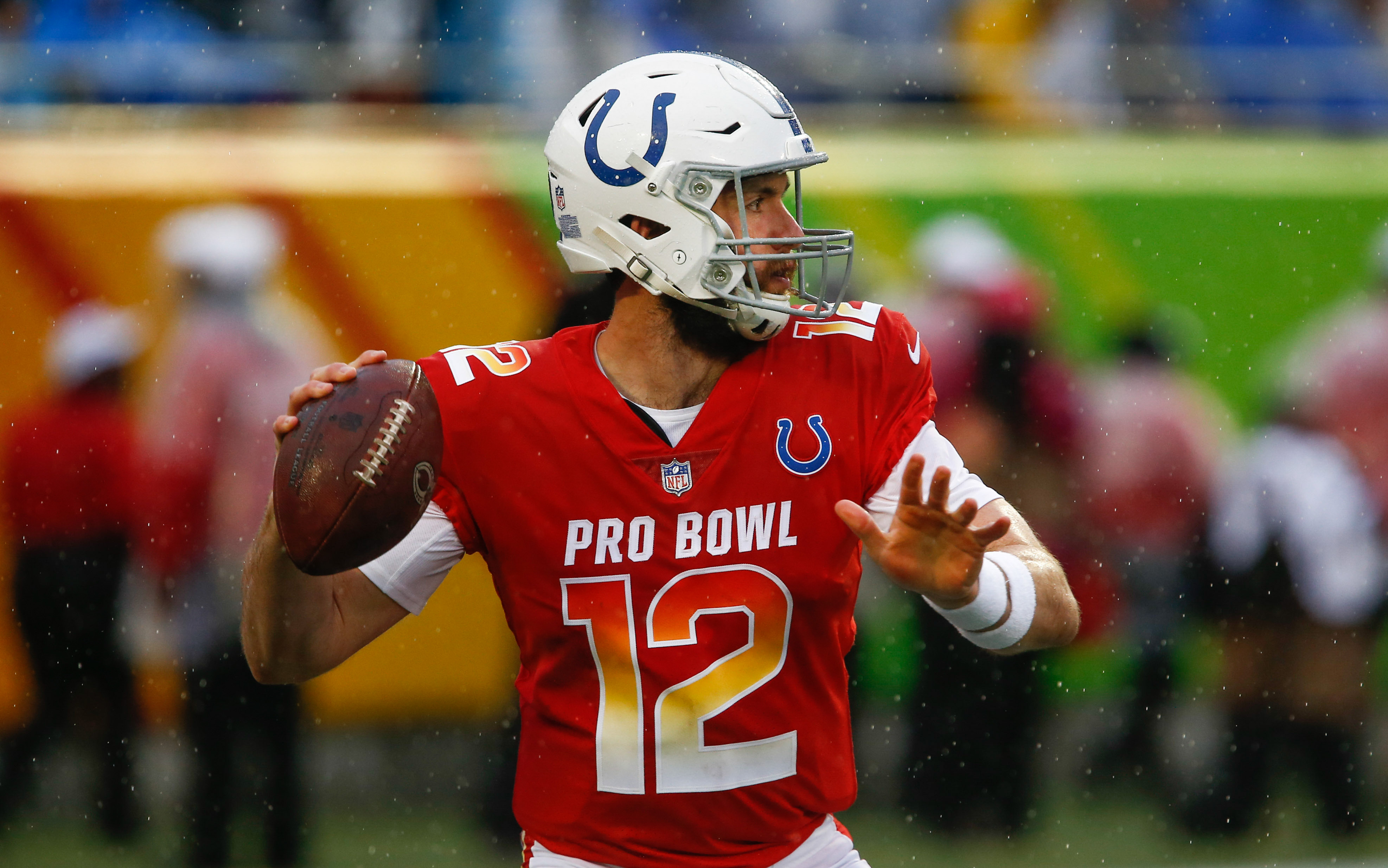 Andrew Luck on ever joining the Jets: 'F–k that, man'