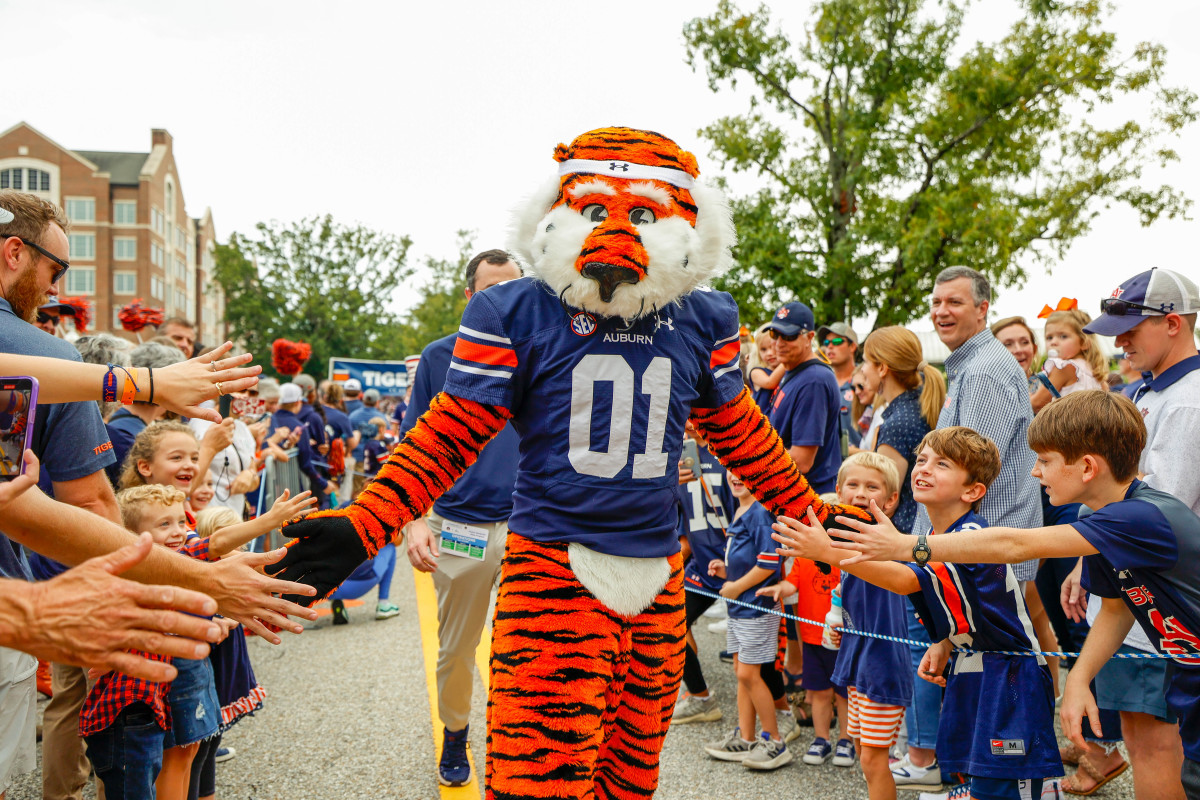 Aubie Tiger Walk