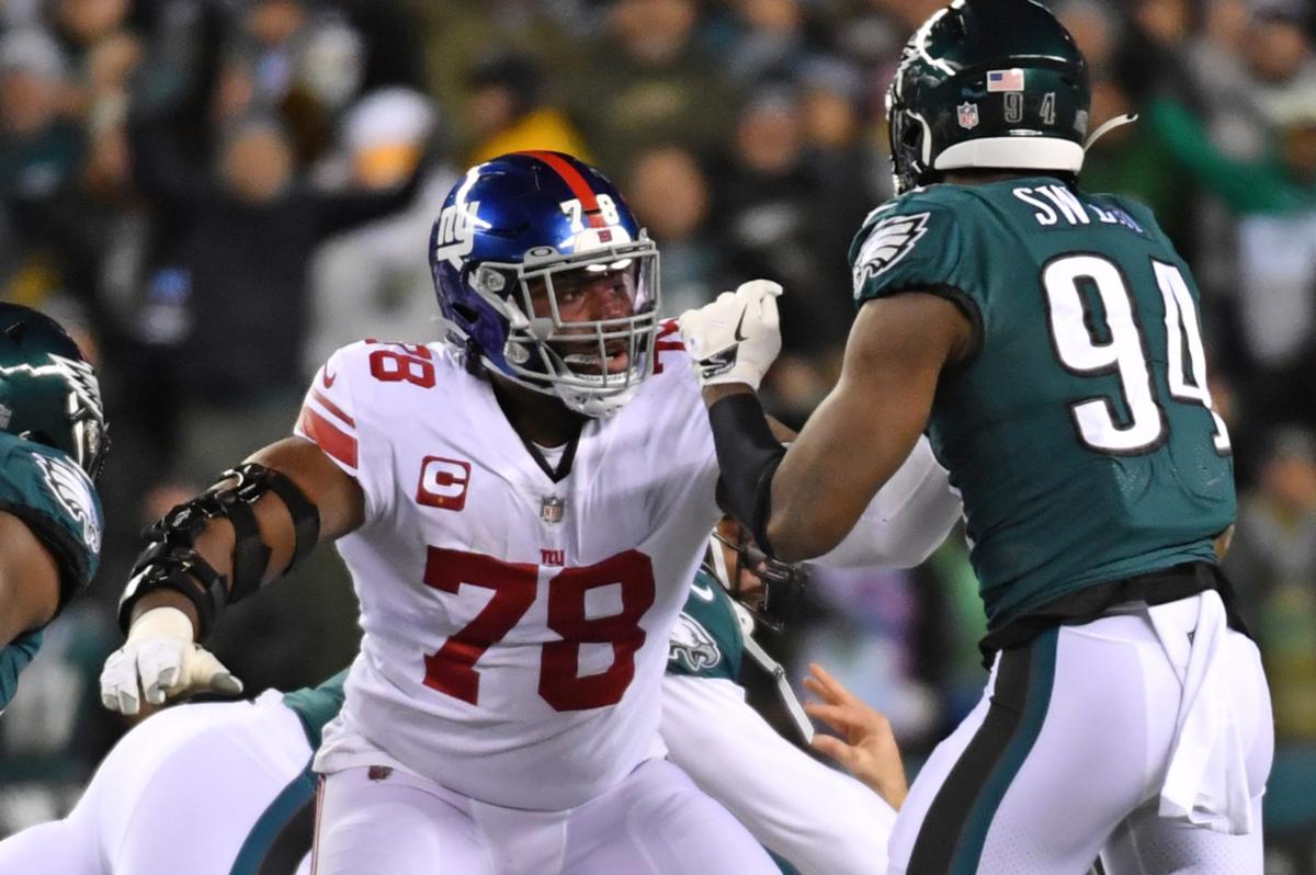 Giants starting left tackle Andrew Thomas is listed as questionable against  Cardinals, National Sports