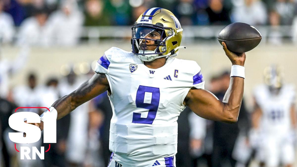 Washington QB Michael Penix Jr. Has Monster Stats vs. Michigan State