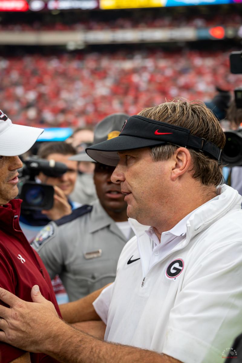 Kirby Smart and Shane Beamer