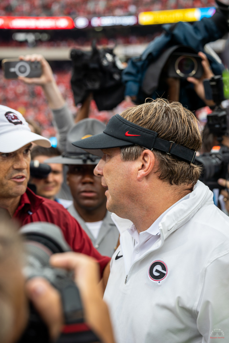 Kirby Smart and Shane Beamer