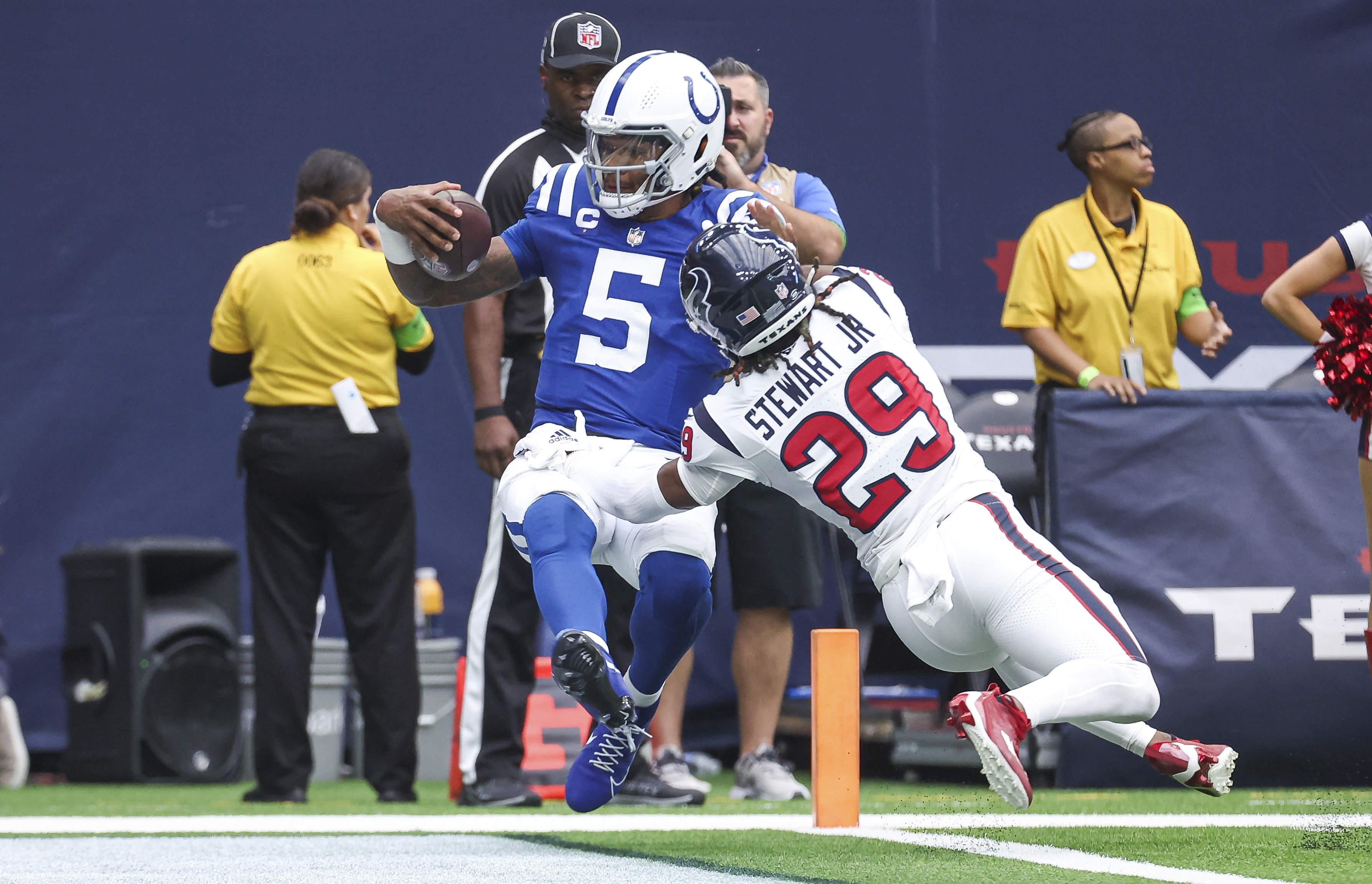 Indianapolis Colts' Anthony Richardson vs. Houston Texans' C.J.