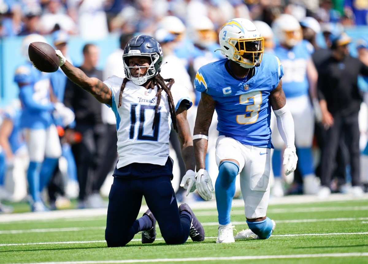 Photo: Los Angeles Chargers VS Tennessee Titans - LON2018102101 