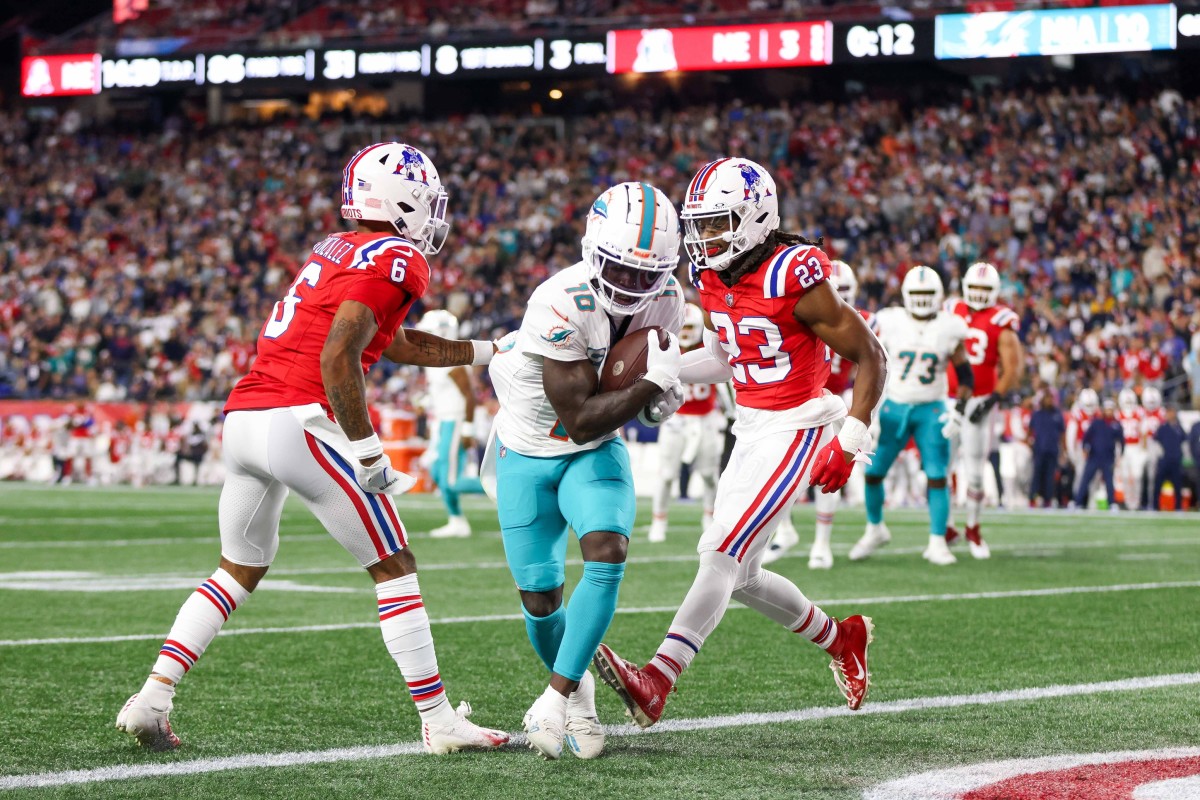 New England Patriots' Mac Jones Strategy vs. Vulnerable Miami Dolphins  Defense: 'Let It Rip!' - Sports Illustrated New England Patriots News,  Analysis and More